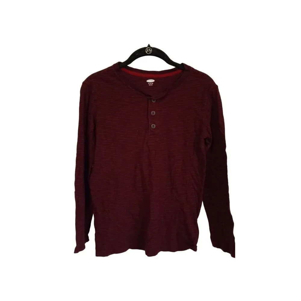 Old Navy boys red stripe long sleeve